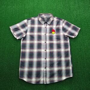 Eighty Eight Brand Shirt Mens Large Smiley Face Beanie Embroidered Streetwear